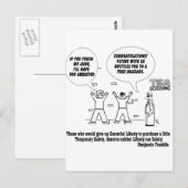 Carte Postale Contrôle de la TSA (Devant / Derrière)