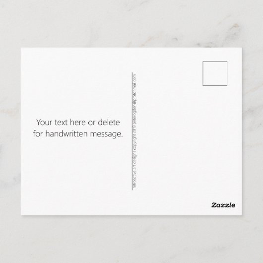 Carte Postale Contrôle des armes à feu PROTÉGER LES ENFANTS PAS  (Dos)