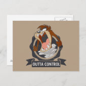 Carte Postale Contrôle externe TAZ™ (Devant / Derrière)