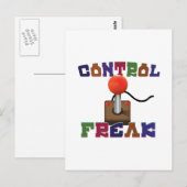 Carte Postale Contrôle Freak (Devant / Derrière)