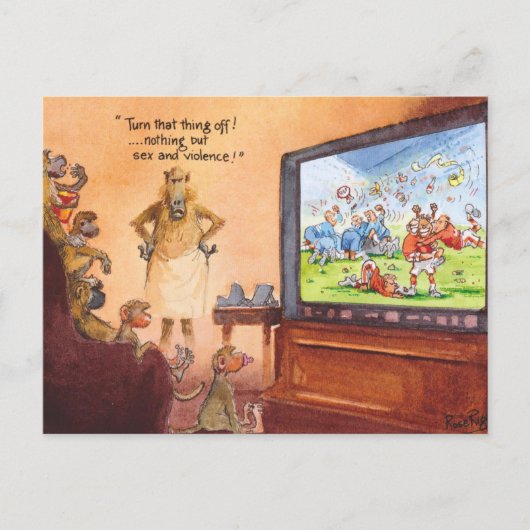 Carte Postale Contrôle parental (Devant)