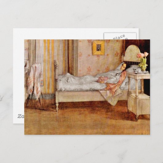 Carte Postale Convalescence (Devant / Derrière)