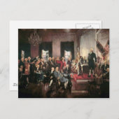 Carte Postale Convention constitutionnelle (Devant / Derrière)