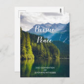 Carte Postale Convention JW 2022 - Lac Mountain (Devant / Derrière)