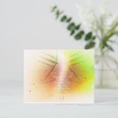 Carte Postale Convergence et expansion - teintes d'automne (Debout devant)