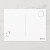 Carte Postale Convergence et expansion - teintes d'automne (Dos)