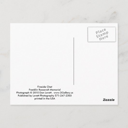 Carte Postale Conversation (Dos)