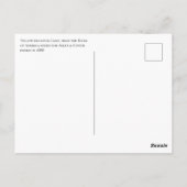 Carte Postale Conversation à poitrine jaune (Dos)