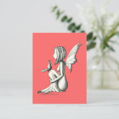 Carte Postale conversation calme (Debout devant)