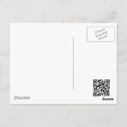 Carte Postale Conversation de neige (Dos)