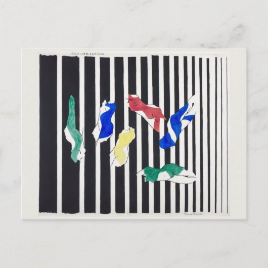 Carte Postale Conversation | Francis Picabia | (Devant)