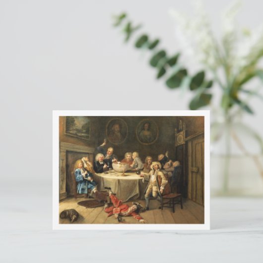 Carte Postale Conversation moderne de minuit (Debout devant)