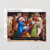 Carte Postale Conversion de Mary Magdalene (Devant / Derrière)