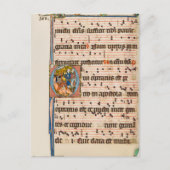 Carte Postale Conversion de saint Paul Manuscrit médiéval (Devant)