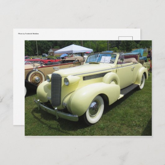 Carte Postale Convertible classique (Devant / Derrière)