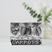 Carte Postale Convertir 4 carottes vintages (Debout devant)