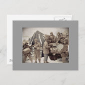 Carte Postale Convoi d'approvisionnement de l'Express Red Ball (Devant / Derrière)