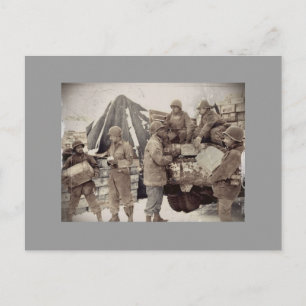 Carte Postale Convoi d'approvisionnement de l'Express Red Ball