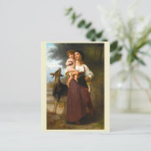 Carte Postale Convoitise de William Bouguereau (Debout devant)