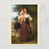 Carte Postale Convoitise de William Bouguereau (Devant)