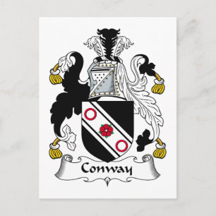 Carte Postale Conway Family Crest