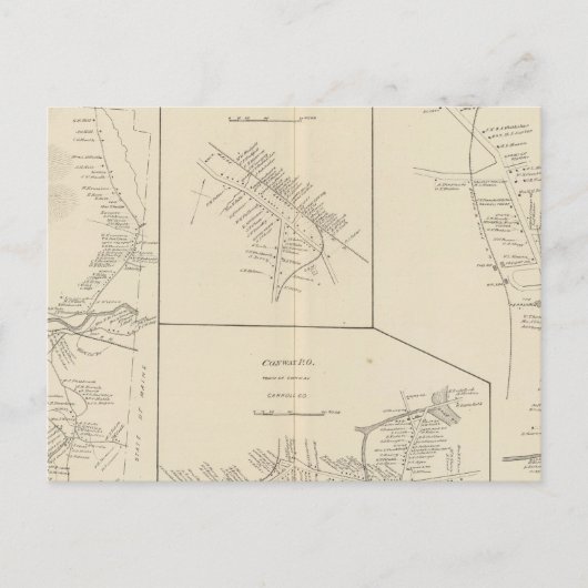 Carte Postale Conway, N Conway PO (Devant)