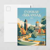 Carte Postale Conway USA (Devant / Derrière)