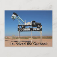 Coober Pedy Outback Australie Souvenir Photo
