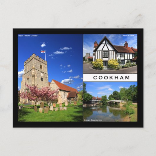 Carte postale Cookham (Devant)