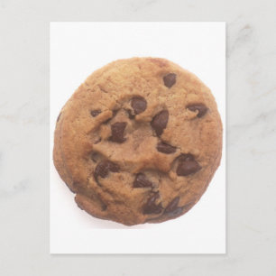Carte Postale Cookie à chips au chocolat