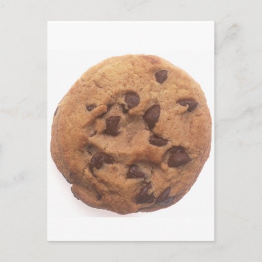 Carte Postale Cookie à chips au chocolat (Devant)