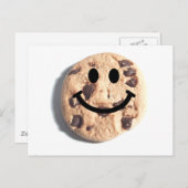 Carte Postale Cookie à chips au chocolat (Devant / Derrière)
