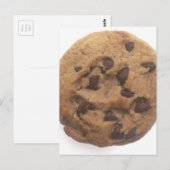 Carte Postale cookie-chip-au-chocolat- (Devant / Derrière)