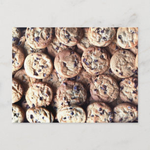 Carte postale Cookie Chip Chocolat