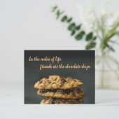 Carte Postale Cookie de vie (Debout devant)