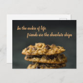 Carte Postale Cookie de vie (Devant / Derrière)