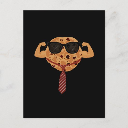 Carte Postale Cookie dur - Cool (Devant)