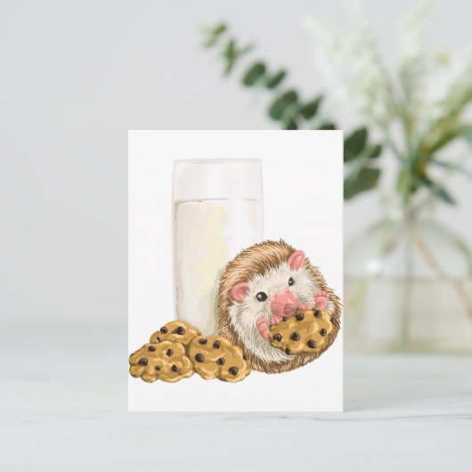 Carte Postale Cookie Hog (Debout devant)