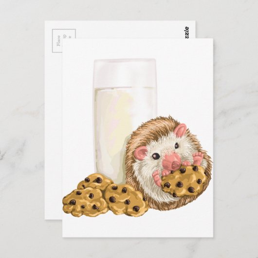 Carte Postale Cookie Hog (Devant / Derrière)