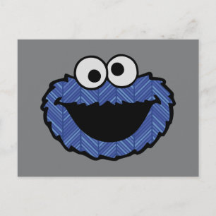 Carte Postale Cookie Monster   Retour arrière des années 80