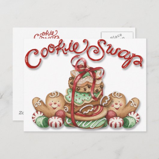 Carte postale Cookie Swap (Devant / Derrière)