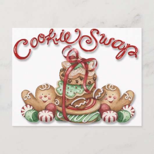Carte postale Cookie Swap (Devant)