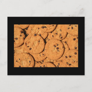 Carte postale Cookies à chips de chocolat