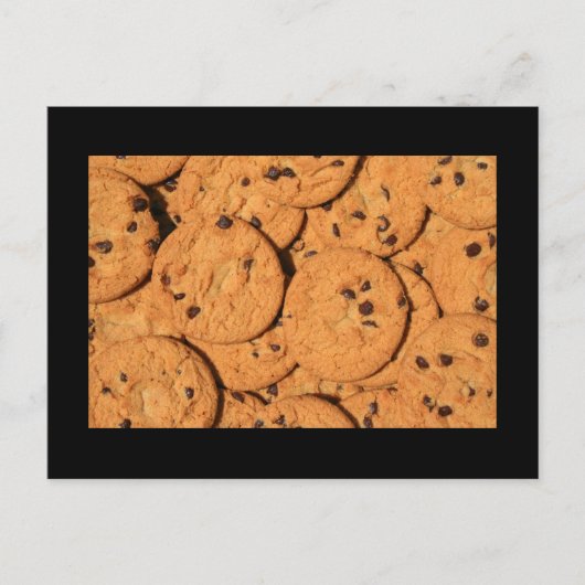 Carte postale Cookies à chips de chocolat (Devant)