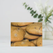 Carte Postale Cookies à chips de chocolat Photographie alimentai (Debout devant)