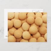 Carte Postale Cookies à la vanille (Devant / Derrière)