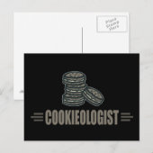 Carte Postale Cookies amusants (Devant / Derrière)