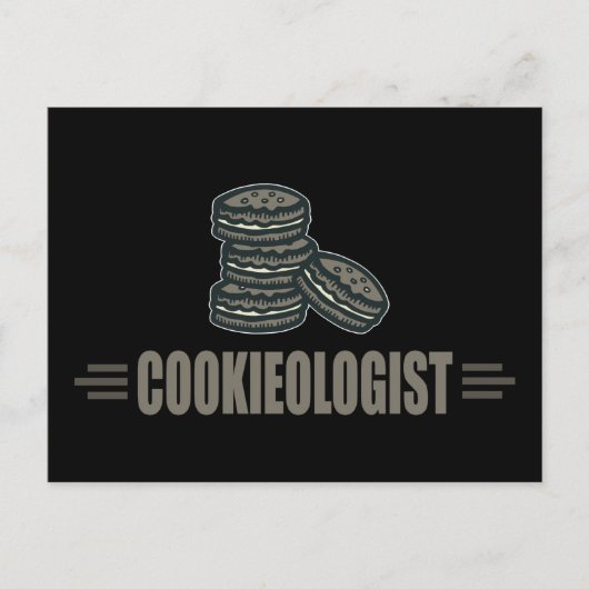 Carte Postale Cookies amusants (Devant)