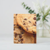 Carte Postale Cookies de chips au chocolat (Debout devant)