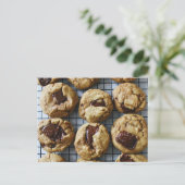 Carte Postale Cookies de chips au chocolat (Debout devant)